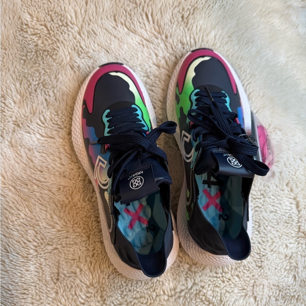 G/FORE Navy and Black Sneakers - Picture 5 of 10